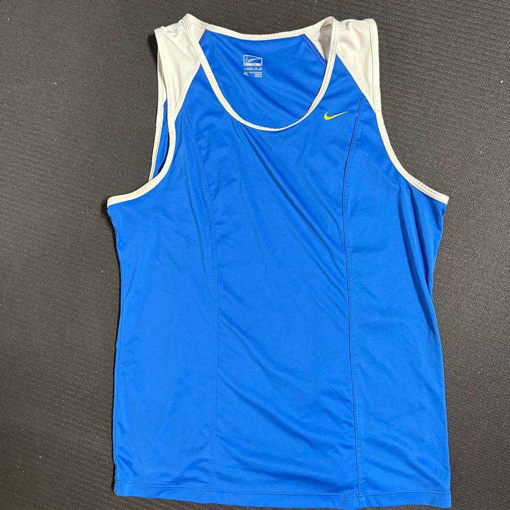 Nike Athletic Tank, Size XL, Blue